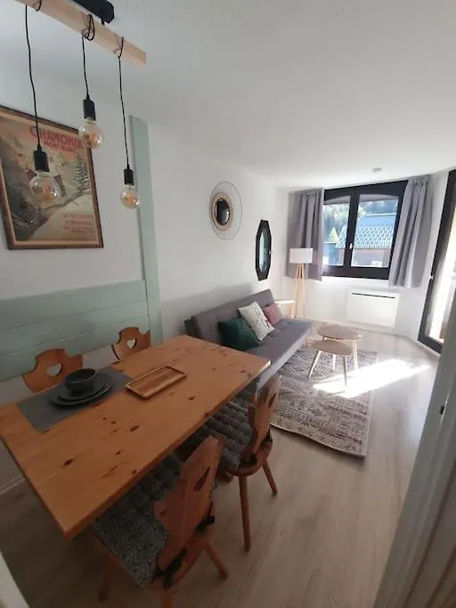 Appartement Superbe 2 pièces, centre vue Mont-Blanc à Chamonix